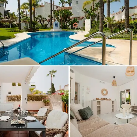 In First Line Complex In Urbanization Pueblo Mediterraneo, Apartamento Marbella